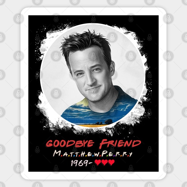 Goodbye chandler Sticker by Pictozoic